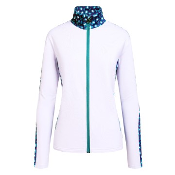 JRB Women's Golf - Fully Zipped Jacket - Lapis Green