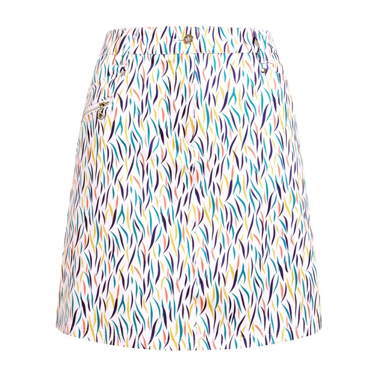 JRB Women's Golf Skort - Sapphire Blue Print