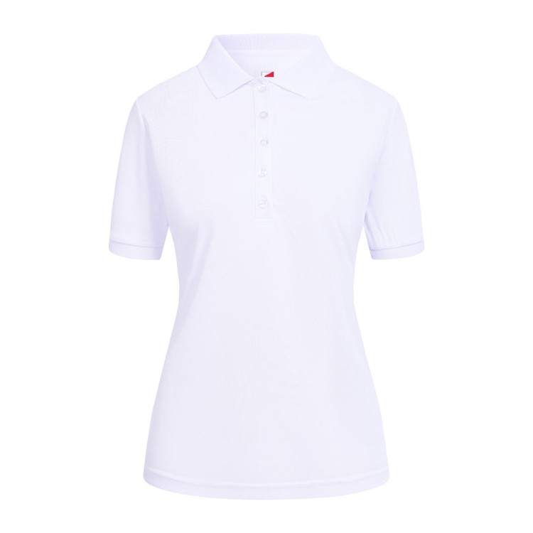 JRB Women's Golf Pique Shirt - White - Sleeved or Sleeveless