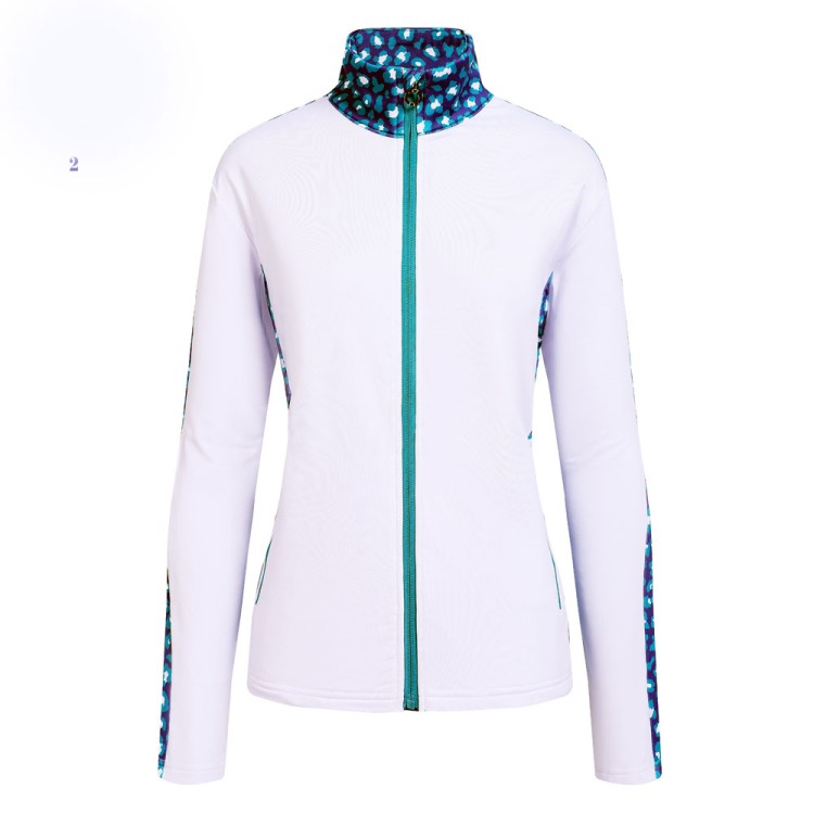 JRB Women's Golf Pique Shirt - White - Sleeved or Sleeveless